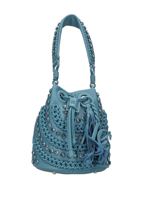 Faux leather bucket bag LA CARRIE | ANDROMEDA SMALL BUCKETPETROLIO